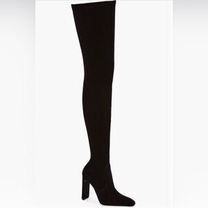 Saint Laurent Auteuil Over the Knee Boots